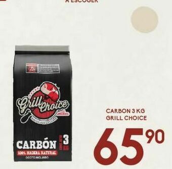 Alsuper Carbón 3kg grill choice oferta