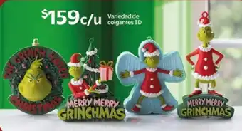Walmart Variedad de colgantes 3D oferta