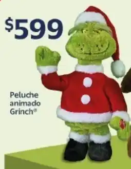 Walmart Grinch peluche animado oferta
