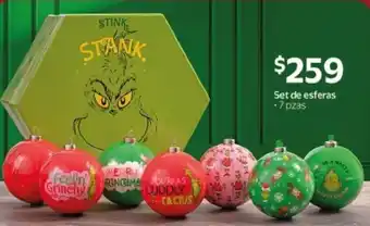 Walmart Set de esferas oferta