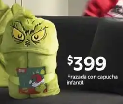 Walmart Frazada con capucha infantil oferta