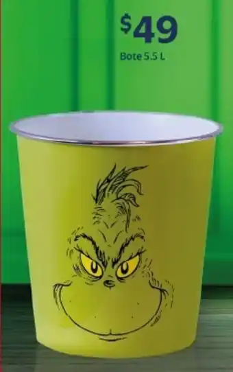 Walmart Bote 5.5 L oferta