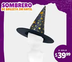 Modatelas Sombrero de brujita infantil oferta