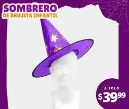 Modatelas Sombrero de brujita infantil oferta