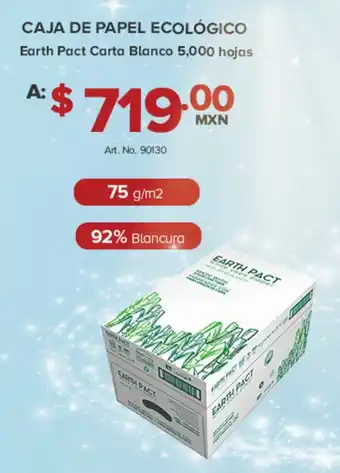 Caja de papel ecológico