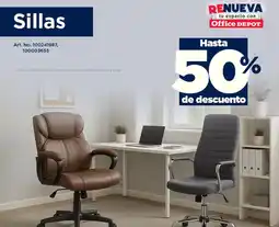 Office Depot Sillas oferta