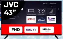 Office Depot JVC Smart TV 43" oferta