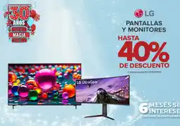 Office Depot LG pantallas y monitores oferta