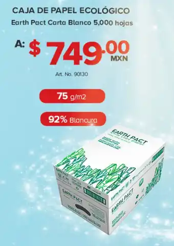 Caja de papel ecológico