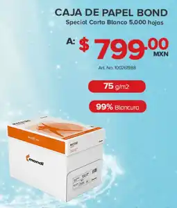 Office Depot CAJA DE PAPEL BOND oferta