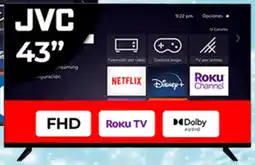 Office Depot JVC Smart TV 43" oferta