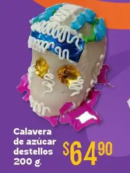 Soriana Súper Calavera de azúcar destellos oferta