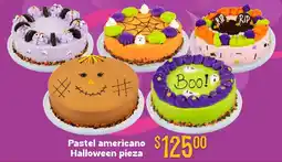 Soriana Súper Pastel americano halloween oferta