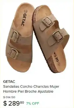 Mercado Libre Getac Sandalias Corcho oferta