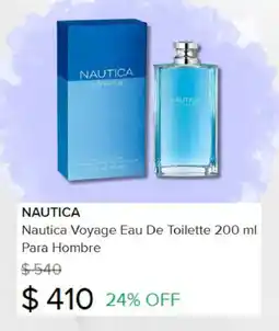 Mercado Libre Nautica Voyage eau de toilette oferta