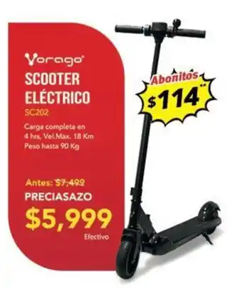 Vorago scooter eléctrico SC202