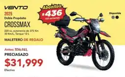 El Bodegón Vento Crossmax Doble Propósito oferta