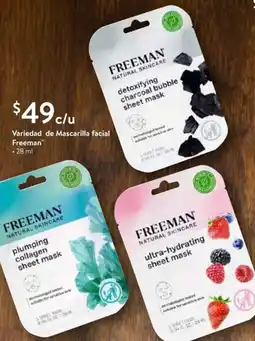 Walmart Express Freeman mascarilla facial oferta