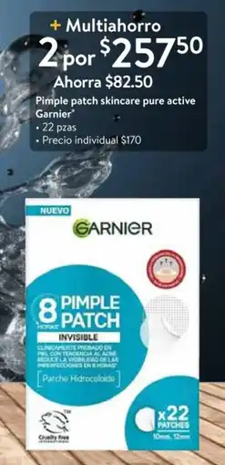 Walmart Express Garnier pimple patch skincare pure active oferta