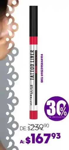 Woolworth Maybelline Tattoo Liner oferta