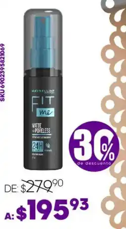 Woolworth Maybelline Fit Me matte+poreless oferta