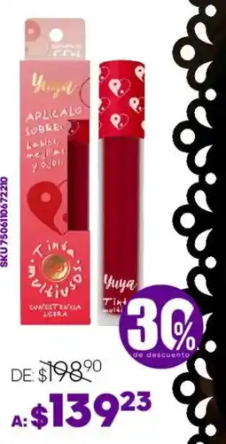 Woolworth Yuya tinta multiusos oferta