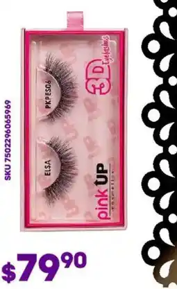 Woolworth Pink Up 3D eyelashes oferta