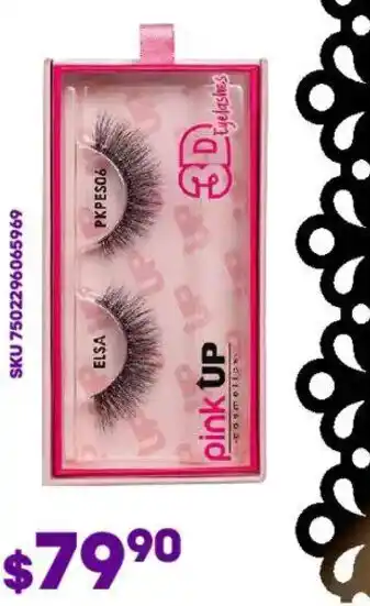 Woolworth Pink Up 3D eyelashes oferta