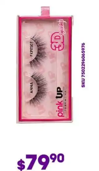 Woolworth Pink Up 3D eyelashes oferta