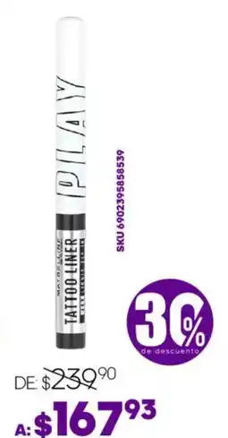Woolworth Maybelline Tattoo Liner oferta
