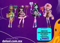 Woolworth Monster High cumpleaños draculaura 1600 sorpresa oferta