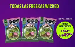 Woolworth Nestle Freskas Wicked oferta