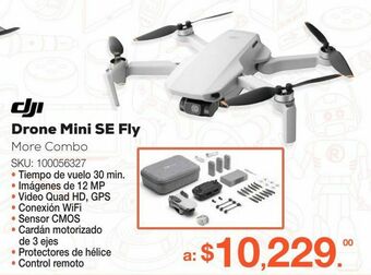 RadioShack Drone dji mini se fly more combo / blanco con gris oferta