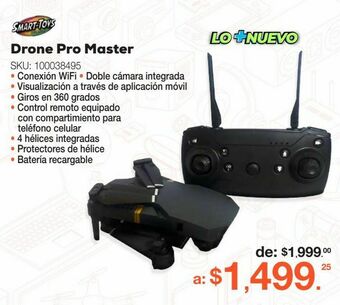 RadioShack Drone smart toys pro master / gris oferta