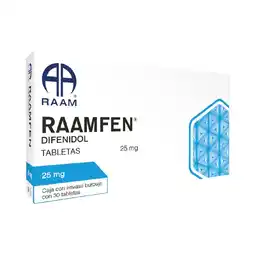 Farmacias Benavides 25 mg Difenidol oferta