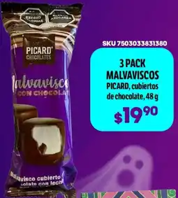 Woolworth Malvaviscos picard, cubiertos de chocolate oferta