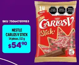 Woolworth Nestle carlos v stick oferta