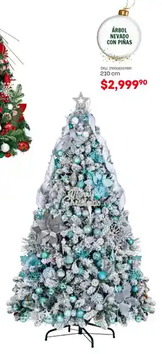 Woolworth Árbol nevado con piñas oferta