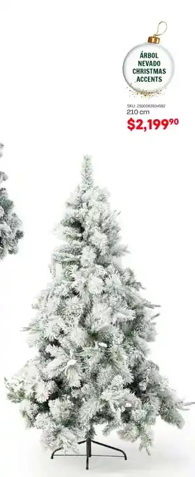Woolworth Árbol nevado christmas accents oferta