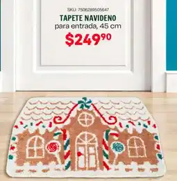 Woolworth Tapete navideno para entrada oferta