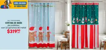 Woolworth Cortina de baño de poliéster oferta