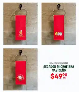 Woolworth Secador microfibra navideño oferta