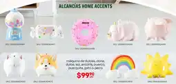 Woolworth Alcancías home accents oferta