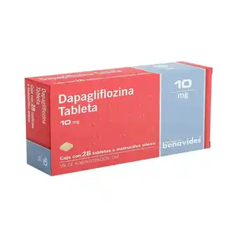 Farmacias Benavides 10 mg Dapagliflozina oferta