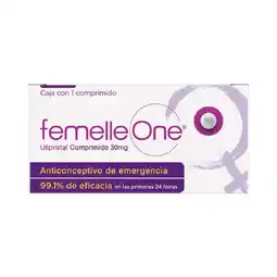 Farmacias Benavides 30 mg Ulipristal Anticonceptivo de Emergencia oferta