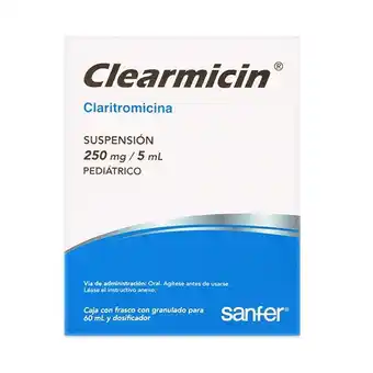 Farmacias Benavides 250 mg Claritromicina oferta