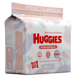 Farmacias YZA I&O Huggies C. Hidra T.Húm+Por 160 Pzas oferta