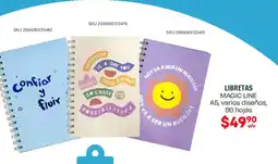 Woolworth Magic Line libretas oferta