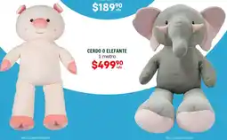 Woolworth Cerdo o elefante 1 metro oferta