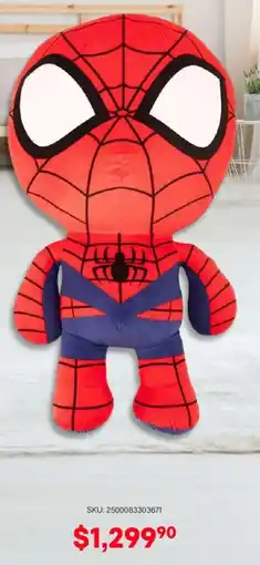 Woolworth Peluche Spiderman 90 cm oferta